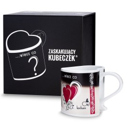 Zaskakujący Kubeczek w pudełku Kocham Cię magiczny Froster