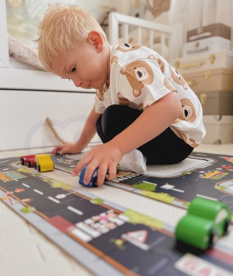 TOOKY TOY Droga Puzzle dla Dzieci Autostrada Makieta 21 el. Certyfikat FSC Tooky Toy TOOKY TOY Droga Puzzle dla Dzieci Autostrada Makieta 21 el. Certyfikat FSC Tooky Toy