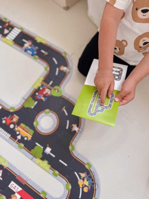 TOOKY TOY Droga Puzzle dla Dzieci Autostrada Makieta 21 el. Certyfikat FSC Tooky Toy TOOKY TOY Droga Puzzle dla Dzieci Autostrada Makieta 21 el. Certyfikat FSC Tooky Toy