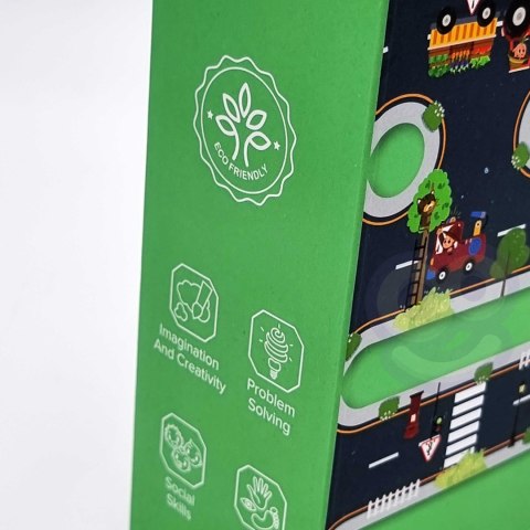 TOOKY TOY Droga Puzzle dla Dzieci Autostrada Makieta 21 el. Certyfikat FSC Tooky Toy TOOKY TOY Droga Puzzle dla Dzieci Autostrada Makieta 21 el. Certyfikat FSC Tooky Toy