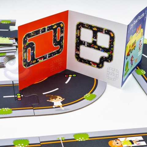 TOOKY TOY Droga Puzzle dla Dzieci Autostrada Makieta 21 el. Certyfikat FSC Tooky Toy TOOKY TOY Droga Puzzle dla Dzieci Autostrada Makieta 21 el. Certyfikat FSC Tooky Toy