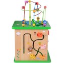 TOOKY TOY Kostka Edukacyjna Sorter Labirynt Przeplatanka Zwierzątka Tooky Toy