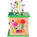 TOOKY TOY Kostka Edukacyjna Sorter Labirynt Przeplatanka Zwierzątka Tooky Toy