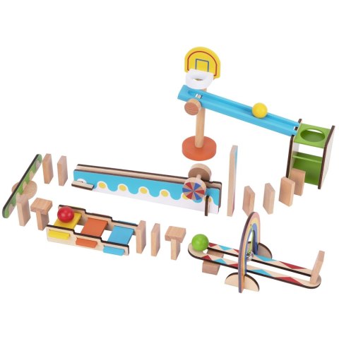 TOOKY TOY Tor Kulkowy Kulodrom Domino Tooky Toy TOOKY TOY Tor Kulkowy Kulodrom Domino Tooky Toy