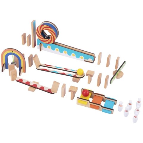TOOKY TOY Tor Kulkowy Kulodrom Domino Tooky Toy TOOKY TOY Tor Kulkowy Kulodrom Domino Tooky Toy