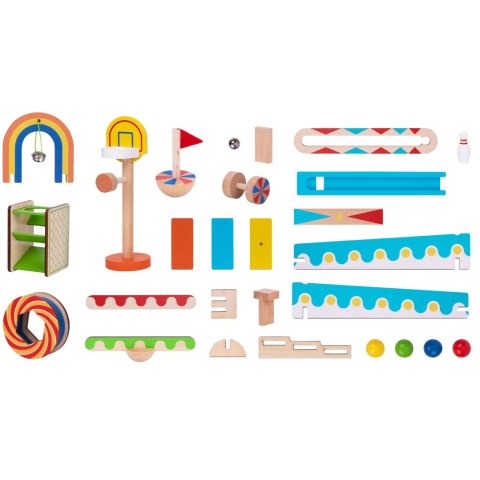 TOOKY TOY Tor Kulkowy Kulodrom Domino Tooky Toy TOOKY TOY Tor Kulkowy Kulodrom Domino Tooky Toy