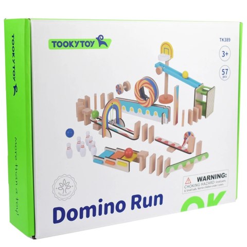 TOOKY TOY Tor Kulkowy Kulodrom Domino Tooky Toy TOOKY TOY Tor Kulkowy Kulodrom Domino Tooky Toy