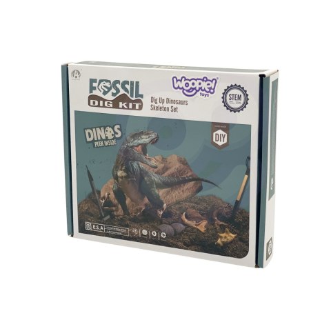 WOOPIE Wykopalisko 6w1 Dinozaur Szkielet Mały Archeolog 6 szt. Woopie WOOPIE Wykopalisko 6w1 Dinozaur Szkielet Mały Archeolog 6 szt. Woopie