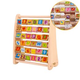 TOOKY TOY Alfabet Nauka Liter Cyfr Liczb Słów ABACUS Tooky Toy