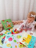 TOOKY TOY Układanka Klocki dla Dzieci Zwierzęta Dopasuj Nauka Kształtów Kolorów + Plansze Tooky Toy