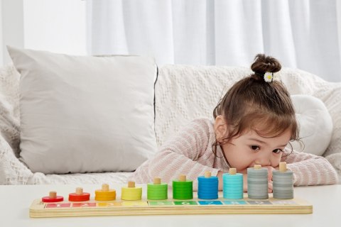 CLASSIC WORLD Układanka MONTESSORI Klocki Nauka Liczenia i Kolorów dla Dzieci 66 el. Classic World CLASSIC WORLD Układanka MONTESSORI Klocki Nauka Liczenia i Kolorów dla Dzieci 66 el. Classic World