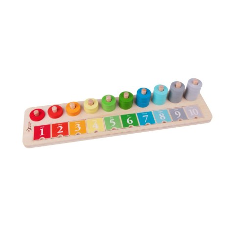 CLASSIC WORLD Układanka MONTESSORI Klocki Nauka Liczenia i Kolorów dla Dzieci 66 el. Classic World CLASSIC WORLD Układanka MONTESSORI Klocki Nauka Liczenia i Kolorów dla Dzieci 66 el. Classic World
