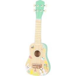 TOOKY TOY Drewniane Ukulele Gitara dla Dzieci 3+ Tooky Toy