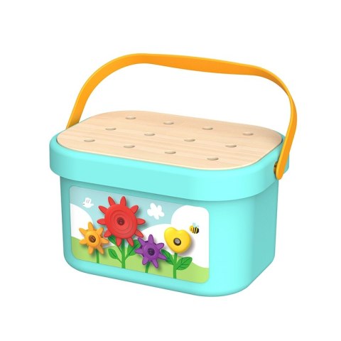 TOOKY TOY Układanka Montessori Kołki w Pudełku Stosy Nawlekanka Tooky Toy TOOKY TOY Układanka Montessori Kołki w Pudełku Stosy Nawlekanka Tooky Toy