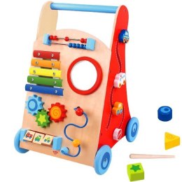 TOOKY TOY Wielofunkcyjny Chodzik Pchacz Panel Edukacyjny Dla Dzieci Tooky Toy