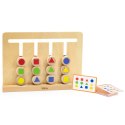 VIGA Gra Logiczna Odwzoruj Kolory i Figury Montessori Viga Toys