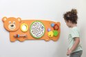 VIGA Tablica Sensoryczna Manipulacyjna Miś Certyfikat FSC Montessori Viga Toys