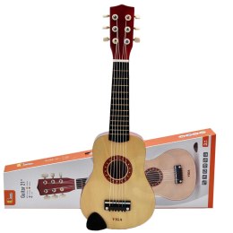 Viga Drewniana gitara dla dzieci Naturalna 21 cali 6 strun Viga Toys