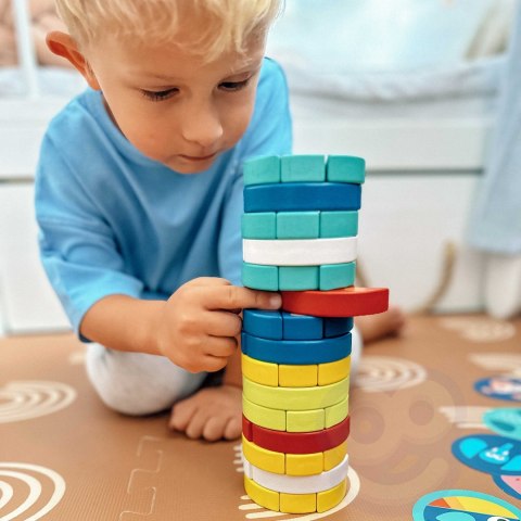 TOOKY TOY Gra Zręcznościowa Klocki Zwierzęta Certyfikat FSC Tooky Toy TOOKY TOY Gra Zręcznościowa Klocki Zwierzęta Certyfikat FSC Tooky Toy