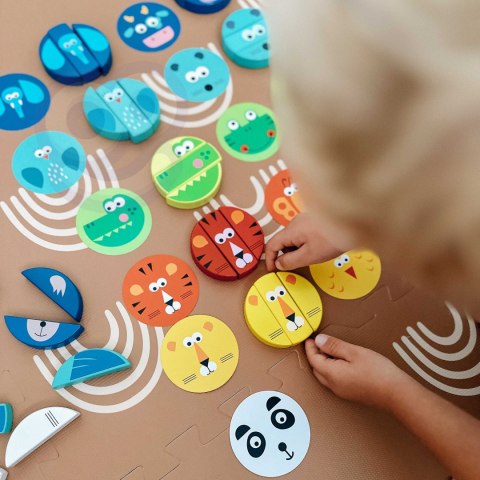 TOOKY TOY Gra Zręcznościowa Klocki Zwierzęta Certyfikat FSC Tooky Toy TOOKY TOY Gra Zręcznościowa Klocki Zwierzęta Certyfikat FSC Tooky Toy