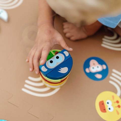 TOOKY TOY Gra Zręcznościowa Klocki Zwierzęta Certyfikat FSC Tooky Toy TOOKY TOY Gra Zręcznościowa Klocki Zwierzęta Certyfikat FSC Tooky Toy