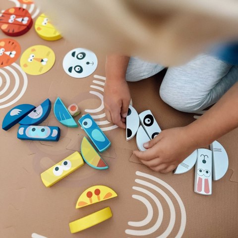 TOOKY TOY Gra Zręcznościowa Klocki Zwierzęta Certyfikat FSC Tooky Toy TOOKY TOY Gra Zręcznościowa Klocki Zwierzęta Certyfikat FSC Tooky Toy