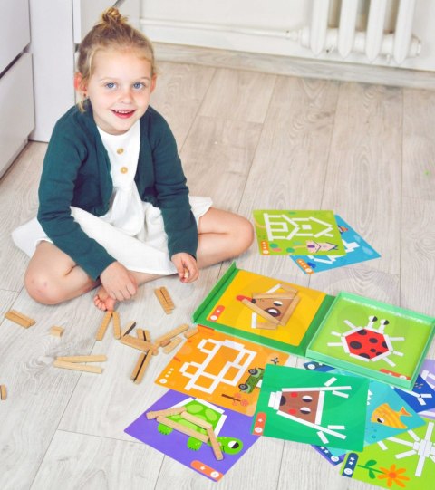 TOOKY TOY Układanka Gra Logiczna Łamigłówki Klocki Magnetyczne dla Dzieci 49 el. Tooky Toy TOOKY TOY Układanka Gra Logiczna Łamigłówki Klocki Magnetyczne dla Dzieci 49 el. Tooky Toy