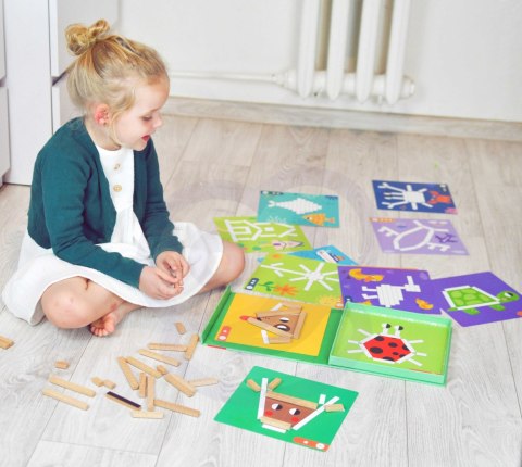 TOOKY TOY Układanka Gra Logiczna Łamigłówki Klocki Magnetyczne dla Dzieci 49 el. Tooky Toy TOOKY TOY Układanka Gra Logiczna Łamigłówki Klocki Magnetyczne dla Dzieci 49 el. Tooky Toy