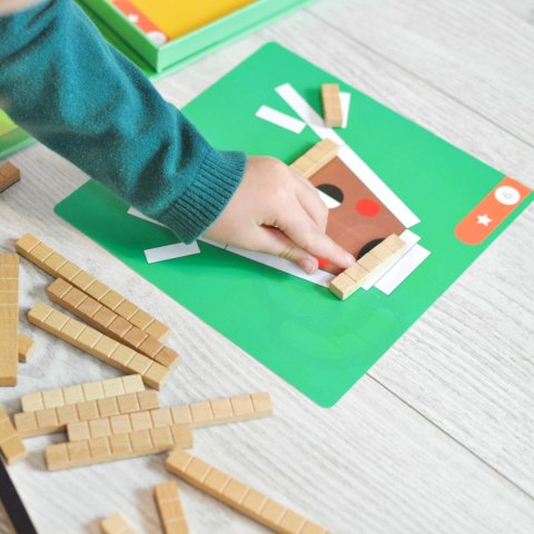 TOOKY TOY Układanka Gra Logiczna Łamigłówki Klocki Magnetyczne dla Dzieci 49 el. Tooky Toy TOOKY TOY Układanka Gra Logiczna Łamigłówki Klocki Magnetyczne dla Dzieci 49 el. Tooky Toy