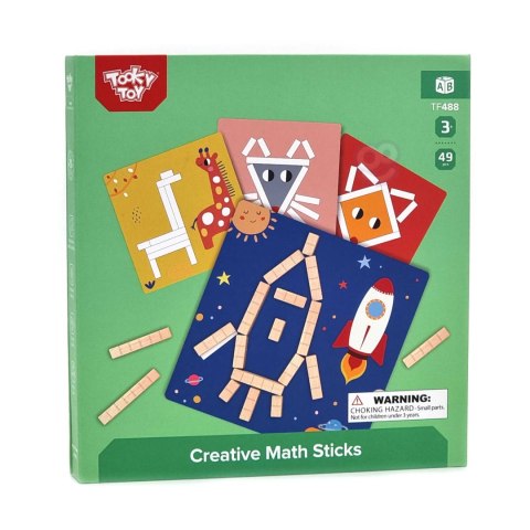 TOOKY TOY Układanka Gra Logiczna Łamigłówki Klocki Magnetyczne dla Dzieci 49 el. Tooky Toy TOOKY TOY Układanka Gra Logiczna Łamigłówki Klocki Magnetyczne dla Dzieci 49 el. Tooky Toy