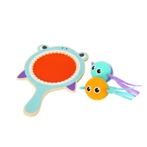 WOOPIE GREEN Gra na Rzepy CATCH BALL Zręcznościowa Paletka Rekin + 2 Piłki Rybki Woopie Let's Go Green WOOPIE GREEN Gra na Rzepy CATCH BALL Zręcznościowa Paletka Rekin + 2 Piłki Rybki Woopie Let's Go Green