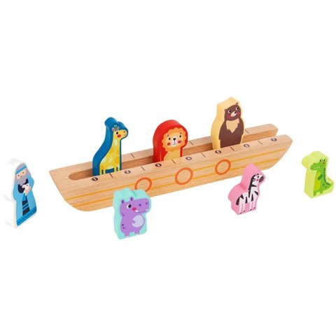 TOOKY TOY Drewniana Układanka Łamigłówki dla Dzieci Noe i Zwierzęta Tooky Toy TOOKY TOY Drewniana Układanka Łamigłówki dla Dzieci Noe i Zwierzęta Tooky Toy