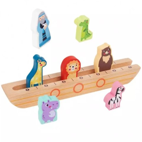 TOOKY TOY Drewniana Układanka Łamigłówki dla Dzieci Noe i Zwierzęta Tooky Toy TOOKY TOY Drewniana Układanka Łamigłówki dla Dzieci Noe i Zwierzęta Tooky Toy
