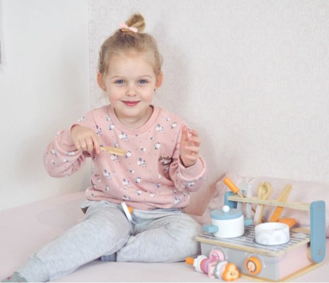 VIGA Drewniana Składana Kuchenka i Grill Viga Toys VIGA Drewniana Składana Kuchenka i Grill Viga Toys