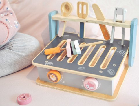 VIGA Drewniana Składana Kuchenka i Grill Viga Toys VIGA Drewniana Składana Kuchenka i Grill Viga Toys