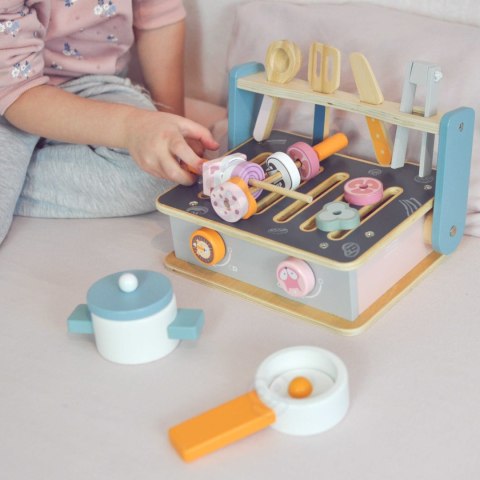 VIGA Drewniana Składana Kuchenka i Grill Viga Toys VIGA Drewniana Składana Kuchenka i Grill Viga Toys