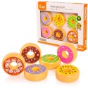 VIGA Drewniane Pączki Donaty 6 szt Viga Toys