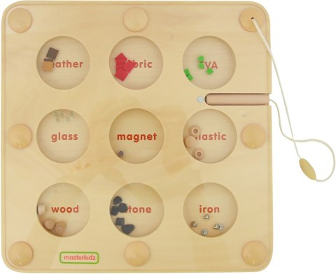 MASTERKIDZ Co Przyciągnie Magnes Edukacyjna Gra Tabliczka Montessori Masterkidz MASTERKIDZ Co Przyciągnie Magnes Edukacyjna Gra Tabliczka Montessori Masterkidz