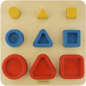 MASTERKIDZ Sorter Kształtów Klocki Geometryczne Montessori Masterkidz