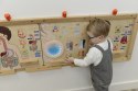 MASTERKIDZ Tablica Edukacyjna Cykl Życia Człowieka Montessori Masterkidz