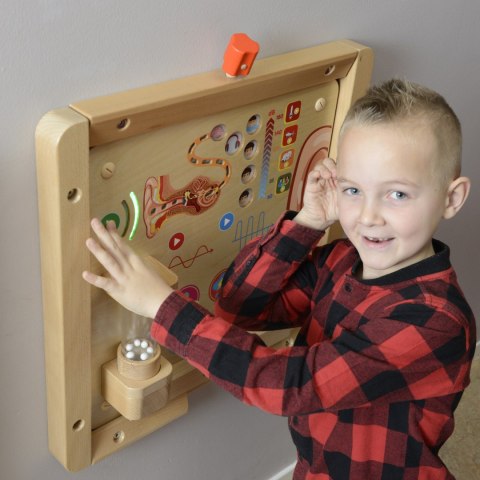 MASTERKIDZ Tablica Edukacyjna Zmysł Słuchu Montessori Masterkidz MASTERKIDZ Tablica Edukacyjna Zmysł Słuchu Montessori Masterkidz