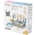 VIGA Drewniana Składana Kuchenka i Grill Viga Toys