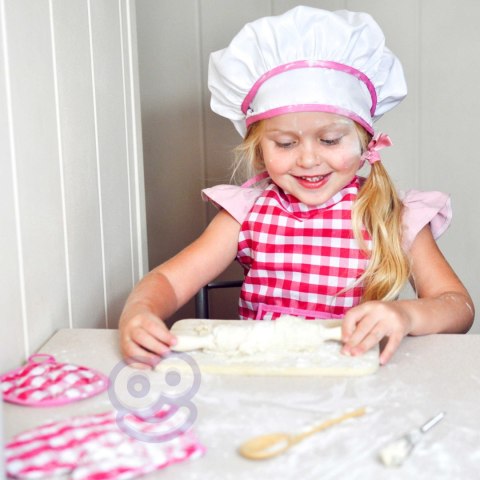 WOOPIE Zestaw Małego Kucharza Strój Kucharski Akcesoria Kuchenne 7 el. Woopie WOOPIE Zestaw Małego Kucharza Strój Kucharski Akcesoria Kuchenne 7 el. Woopie