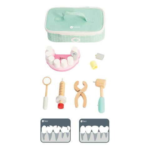 CLASSIC WORLD Zestaw Małego Dentysty Walizka Lekarza 18 el. Classic World CLASSIC WORLD Zestaw Małego Dentysty Walizka Lekarza 18 el. Classic World