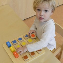 MASTERKIDZ Tablica Edukacyjna Sorter Kształty i Kolory Masterkidz