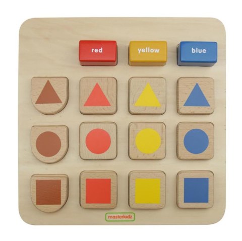 MASTERKIDZ Tablica Edukacyjna Sorter Kształty i Kolory Masterkidz MASTERKIDZ Tablica Edukacyjna Sorter Kształty i Kolory Masterkidz