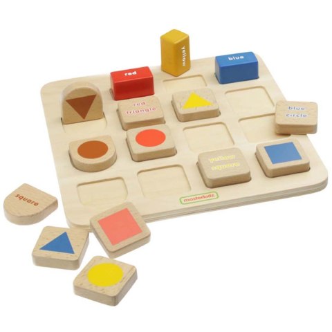 MASTERKIDZ Tablica Edukacyjna Sorter Kształty i Kolory Masterkidz MASTERKIDZ Tablica Edukacyjna Sorter Kształty i Kolory Masterkidz