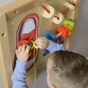 MASTERKIDZ Tablica Edukacyjna - Zręczność Manualna Sznurowanie Montessori Masterkidz