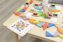 MASTERKIDZ Układanka Mozaika Nauka Kolorów i Kształtów Tangram Montessori Masterkidz