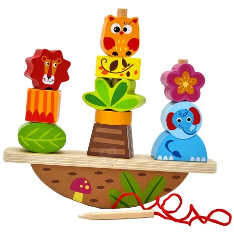 TOOKY TOY Układanka Balansująca Zwierzęta Tooky Toy TOOKY TOY Układanka Balansująca Zwierzęta Tooky Toy